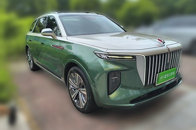 Used Hongqi E-HS9 2021 460 km Range Flagship Edition Six-Seater Front Right 45 Deg