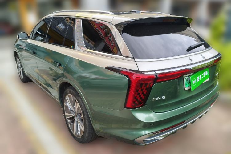 Used Hongqi E-HS9 2021 460 km Range Flagship Edition Six-Seater Rear Left 45 Deg