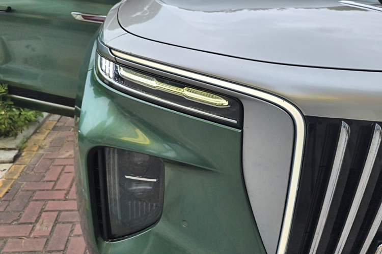 Used Hongqi E-HS9 2021 460 km Range Flagship Edition Six-Seater Right Front Headlight