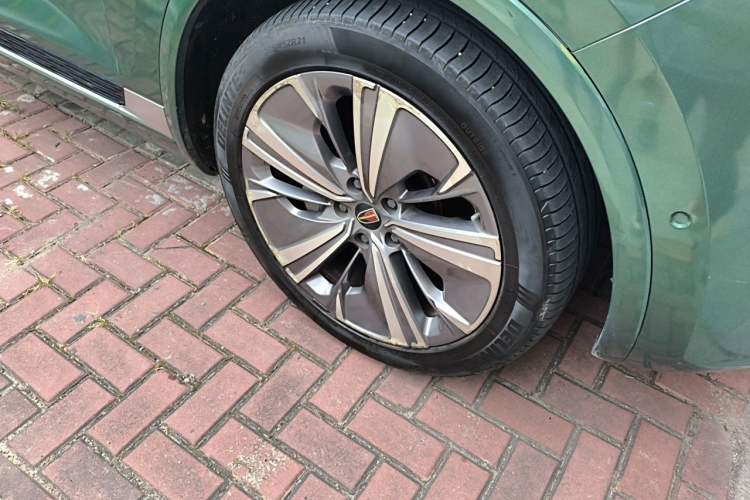 Used Hongqi E-HS9 2021 460 km Range Flagship Edition Six-Seater Right Front Wheel Hub