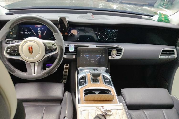 Used Hongqi E-HS9 2021 460 km Range Flagship Edition Six-Seater Center Console