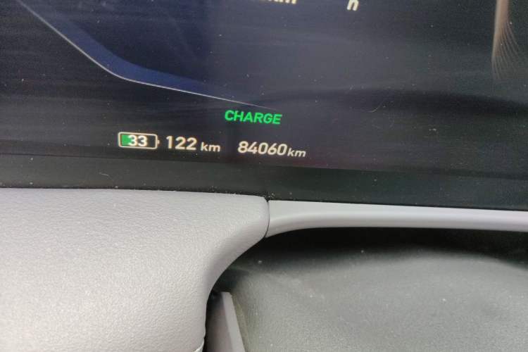 Used Hongqi E-HS9 2021 460 km Range Flagship Edition Six-Seater Odometer Close Up