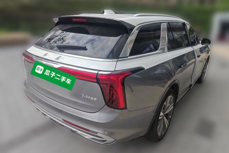 Used Hongqi E-HS9 2021 460 km Range Flagship Edition Six-Seater Rear Right 45 Deg