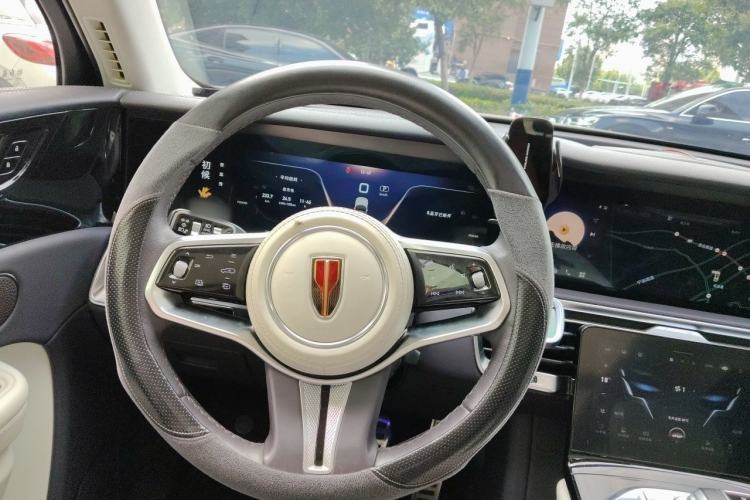 Used Hongqi E-HS9 2021 460 km Range Flagship Edition Six-Seater Steering Wheel