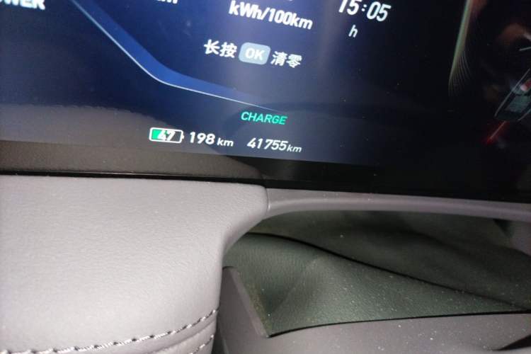 Used Hongqi E-HS9 2021 510 km Range Flagway Edition Six Seats Odometer Close Up