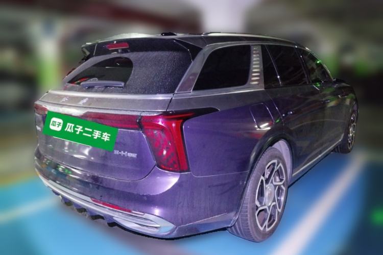 Used Hongqi E-HS9 2021 510 km Range Flagway Edition Six Seats Rear Right 45 Deg