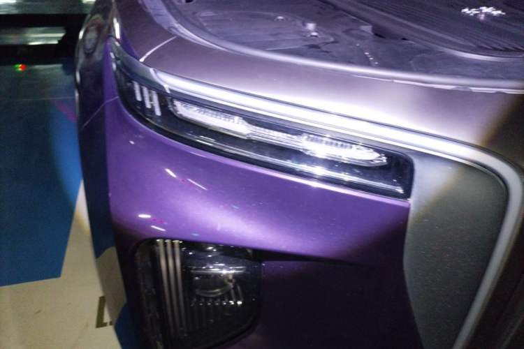 Used Hongqi E-HS9 2021 510 km Range Flagway Edition Six Seats Right Front Headlight