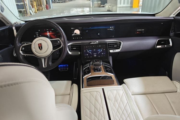 Used Hongqi E-HS9 2021 510 km Flagship Edition Four Seats Center Console