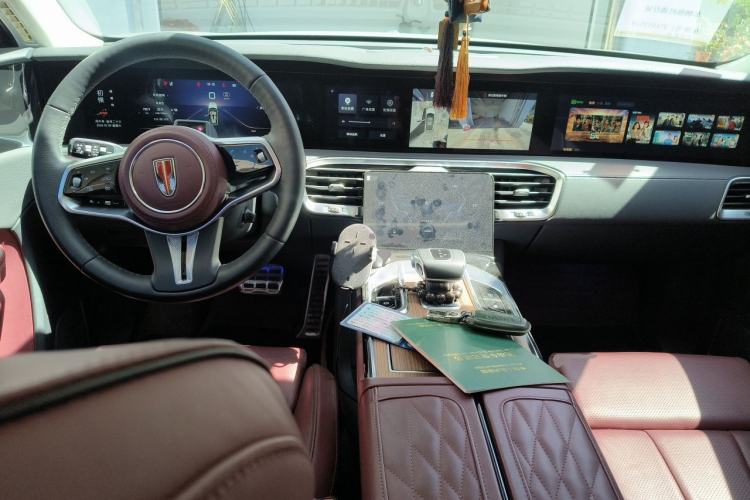 Used Hongqi E-HS9 2021 510 km Range Flagway Edition Six Seats Center Console