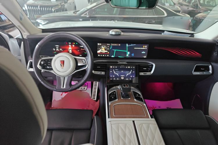 Used Hongqi E-HS9 2021 460 km Range Flagship Edition Six-Seater Center Console