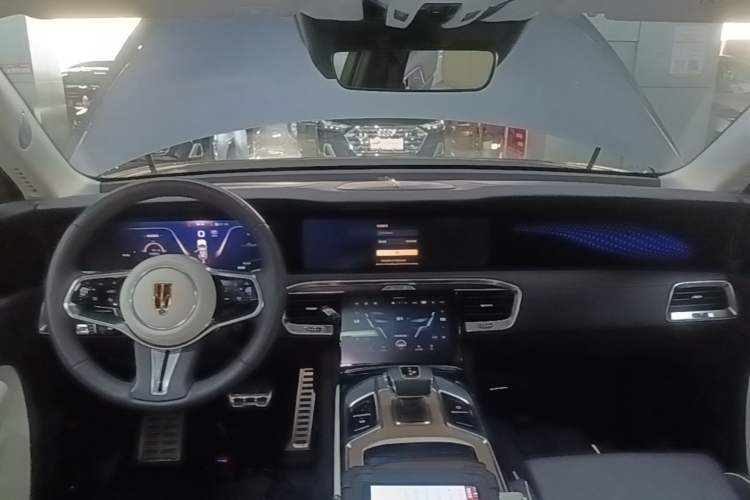 Used Hongqi E-HS9 2021 460 km Range Flagship Edition Six-Seater Center Console