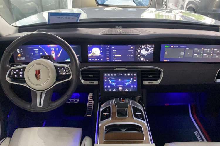 Used Hongqi E-HS9 2021 510 km Flagship Edition Four Seats Center Console
