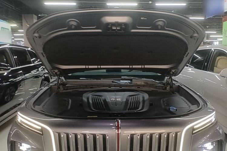 Used Hongqi E-HS9 2021 460 km Range Flagship Edition Six-Seater Engine Bay