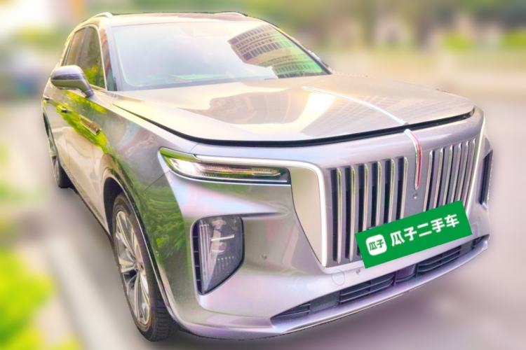 Used Hongqi E-HS9 2021 510 km Range Flagway Edition Six Seats Front Right 45 Deg