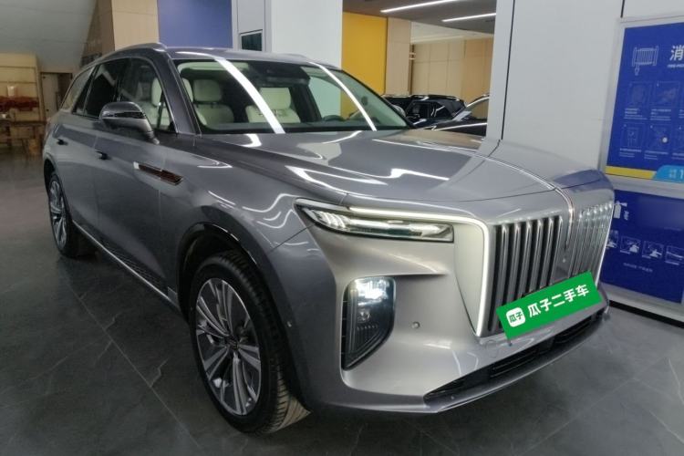 Used Hongqi E-HS9 2021 460 km Range Flagship Edition Six-Seater Front Right 45 Deg