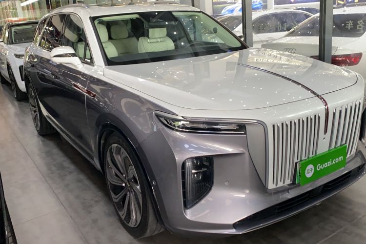 Used Hongqi E-HS9 2021 510 km Flagship Edition Four Seats Front Right 45 Deg