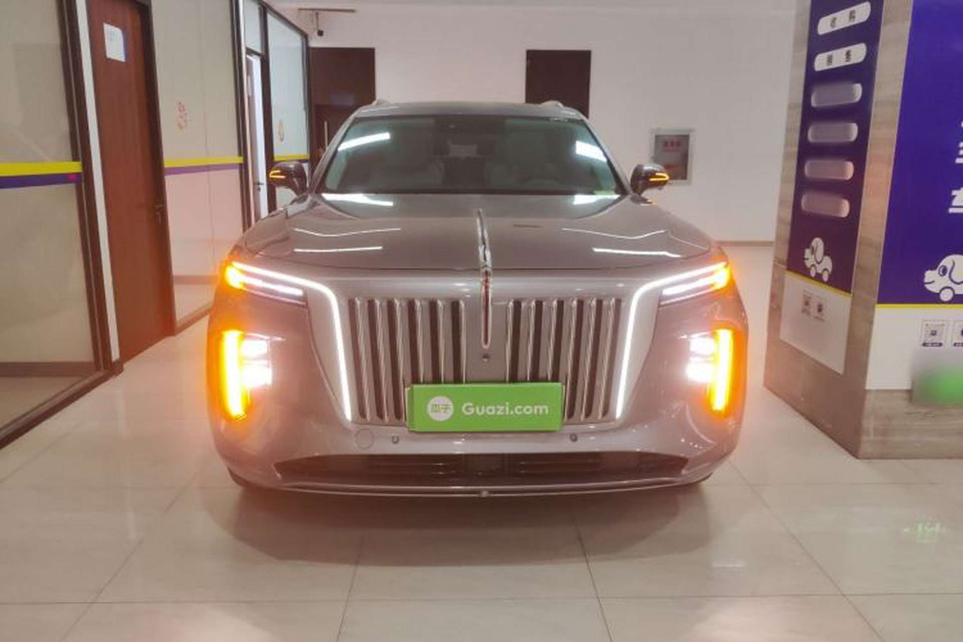 Used Hongqi E-HS9 2021 460 km Range Flagship Edition Six-Seater Front