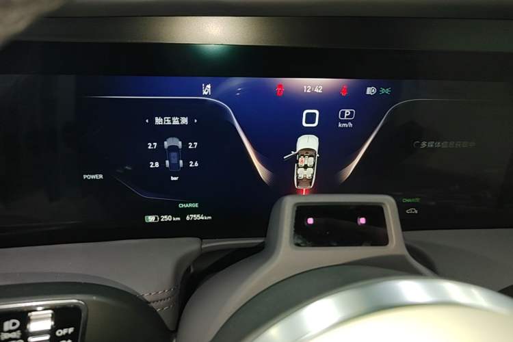 Used Hongqi E-HS9 2021 510 km Flagship Edition Four Seats Instrument Cluster