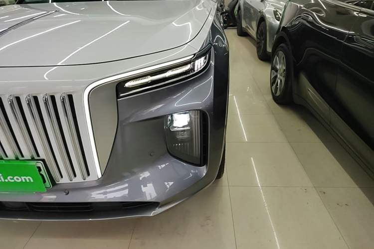 Used Hongqi E-HS9 2021 510 km Flagship Edition Four Seats Left Front Headlight