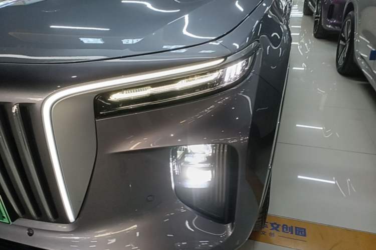 Used Hongqi E-HS9 2021 460 km Range Flagship Edition Six-Seater Left Front Headlight