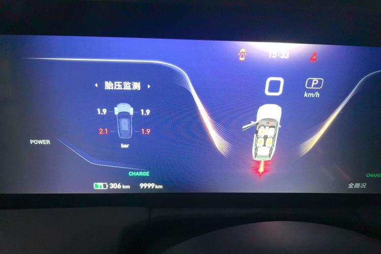 Used Hongqi E-HS9 2021 460 km Range Flagship Edition Six-Seater Odometer Close Up
