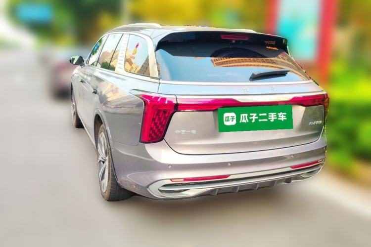 Used Hongqi E-HS9 2021 510 km Range Flagway Edition Six Seats Rear Left 45 Deg