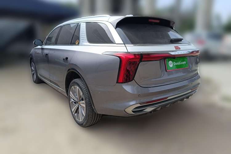 Used Hongqi E-HS9 2021 510 km Range Flagway Edition Six Seats Rear Left 45 Deg