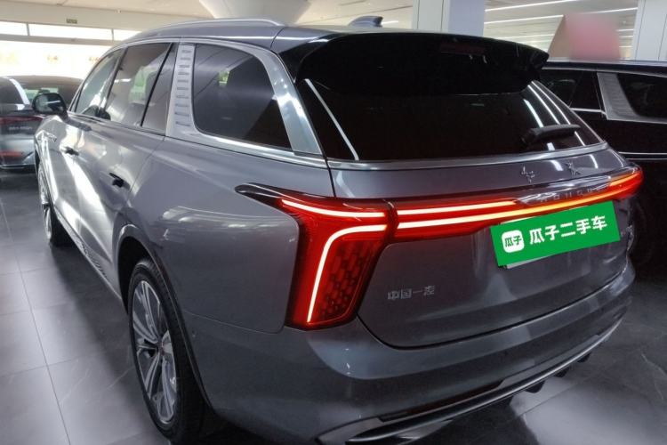 Used Hongqi E-HS9 2021 460 km Range Flagship Edition Six-Seater Rear Left 45 Deg