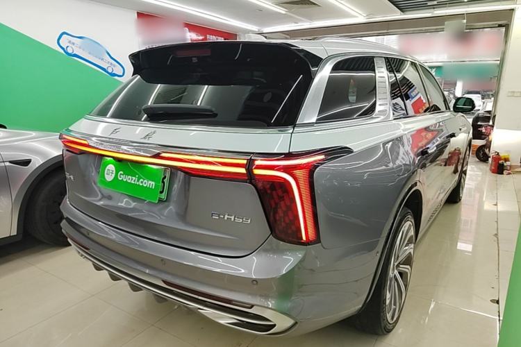 Used Hongqi E-HS9 2021 510 km Flagship Edition Four Seats Rear Right 45 Deg