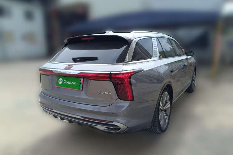 Used Hongqi E-HS9 2021 510 km Range Flagway Edition Six Seats Rear Right 45 Deg