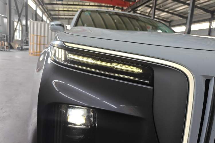 Used Hongqi E-HS9 2021 510 km Flagship Edition Four Seats Right Front Headlight