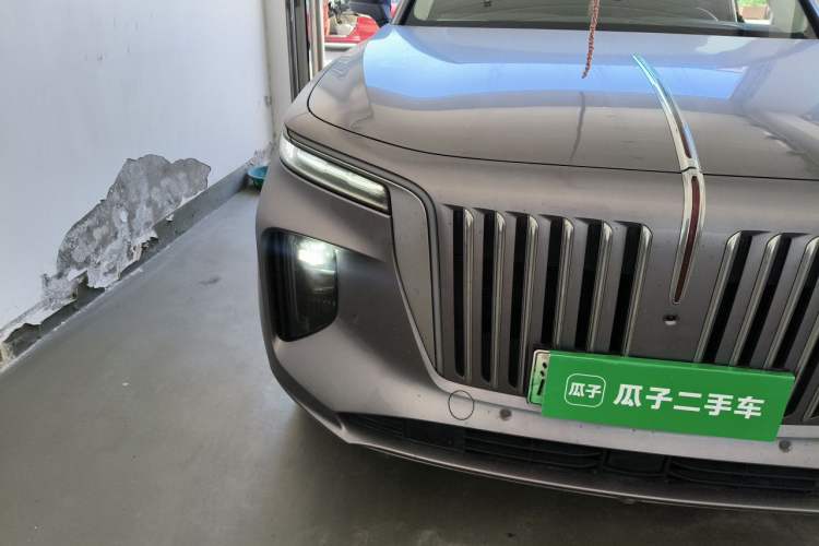 Used Hongqi E-HS9 2021 510 km Range Flagway Edition Six Seats Right Front Headlight