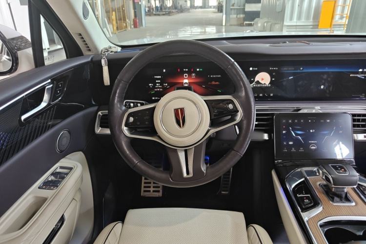 Used Hongqi E-HS9 2021 510 km Flagship Edition Four Seats Steering Wheel