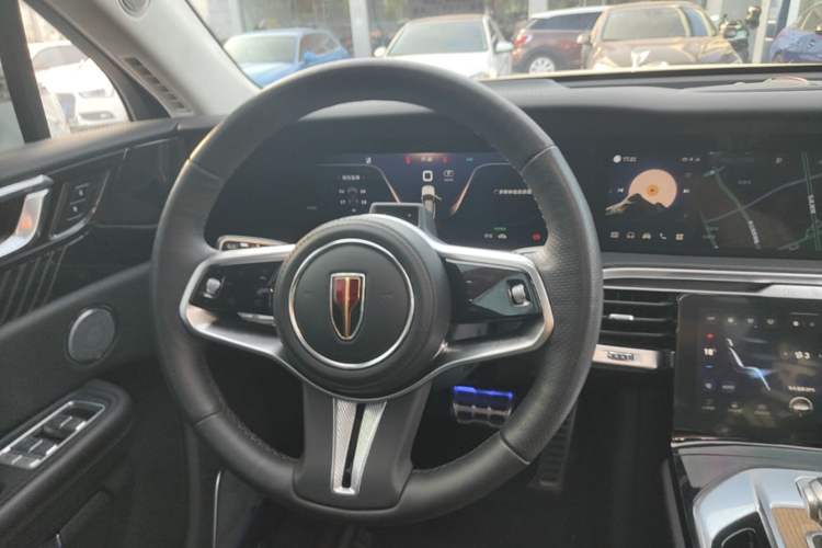 Used Hongqi E-HS9 2021 510 km Flagship Edition Four Seats Steering Wheel