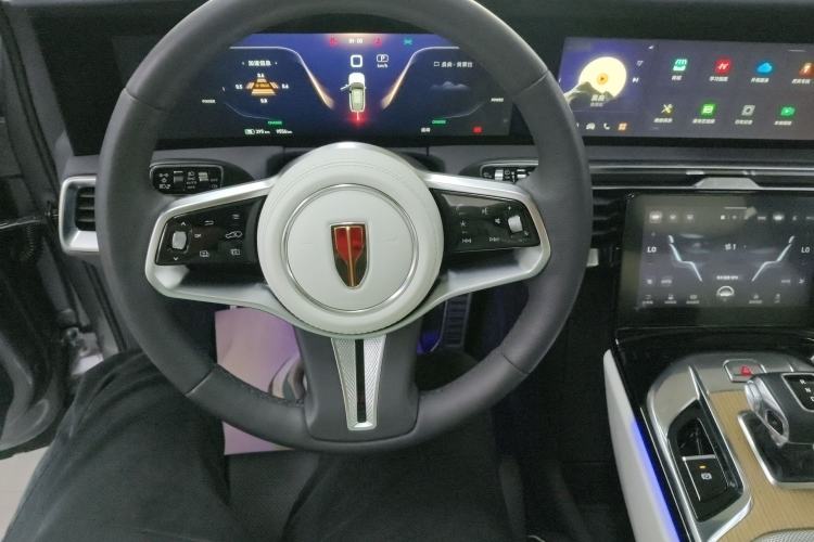 Used Hongqi E-HS9 2021 460 km Range Flagship Edition Six-Seater Steering Wheel