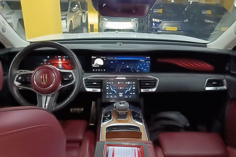 Used Hongqi E-HS9 2021 460 km Range Flagship Edition Six-Seater Center Console