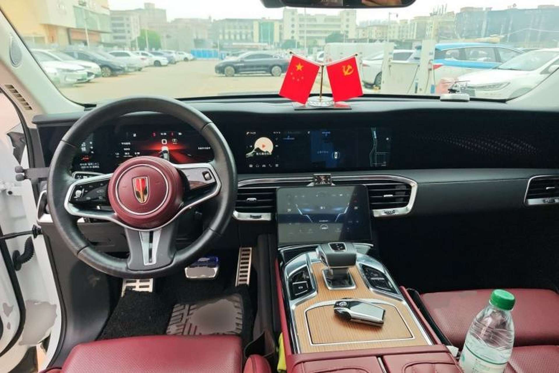 Used Hongqi E-HS9 2021 460 km Range Flagship Edition Six-Seater Center Console