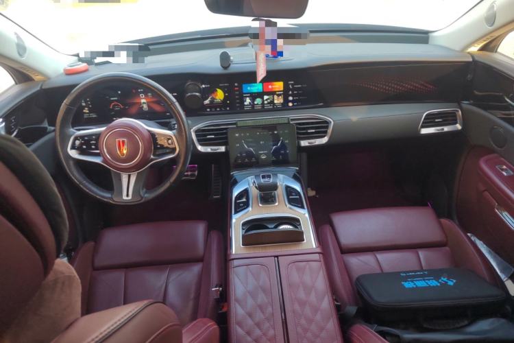 Used Hongqi E-HS9 2021 460 km Range Flagship Edition Six-Seater Center Console