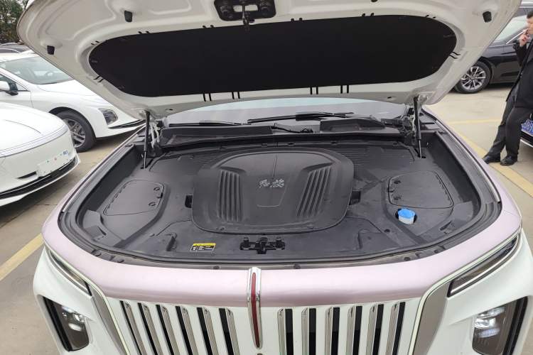 Used Hongqi E-HS9 2021 460 km Range Flagship Edition Six-Seater Engine Bay