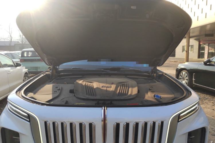 Used Hongqi E-HS9 2021 460 km Range Flagship Edition Six-Seater Engine Bay