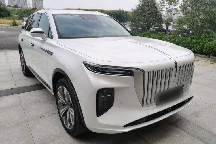 Used Hongqi E-HS9 2021 460 km Range Flagship Edition 7-Seater Front Right 45 Deg