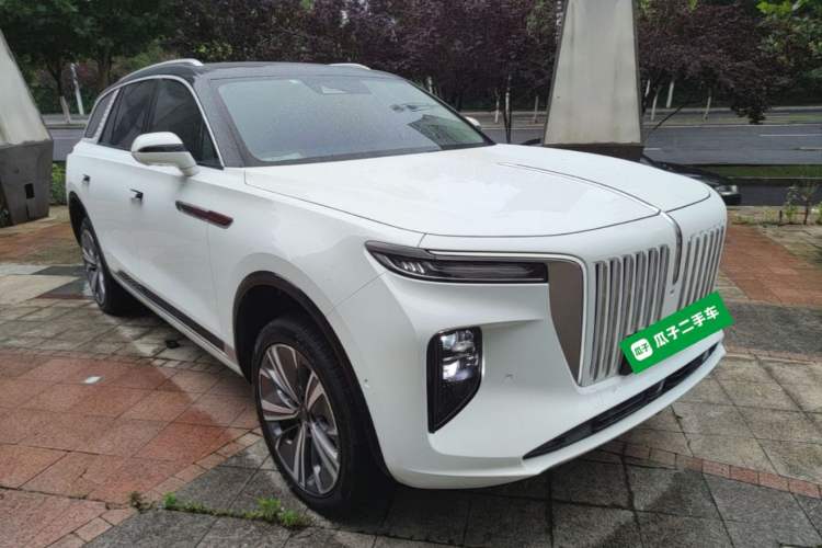 Used Hongqi E-HS9 2021 510 km Range Flagway Edition Six Seats Front Right 45 Deg