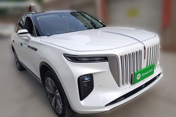 Used Hongqi E-HS9 2021 510 km Range Flagway Edition Six Seats Front Right 45 Deg