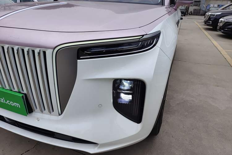 Used Hongqi E-HS9 2021 460 km Range Flagship Edition Six-Seater Left Front Headlight