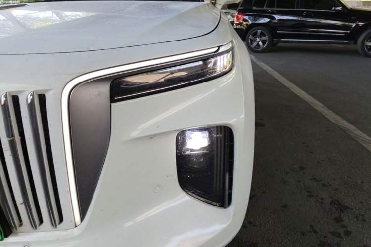 Used Hongqi E-HS9 2021 460 km Range Flagship Edition Six-Seater Left Front Headlight