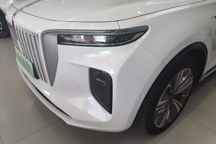 Used Hongqi E-HS9 2021 510 km Range Flagway Edition Six Seats Left Front Headlight