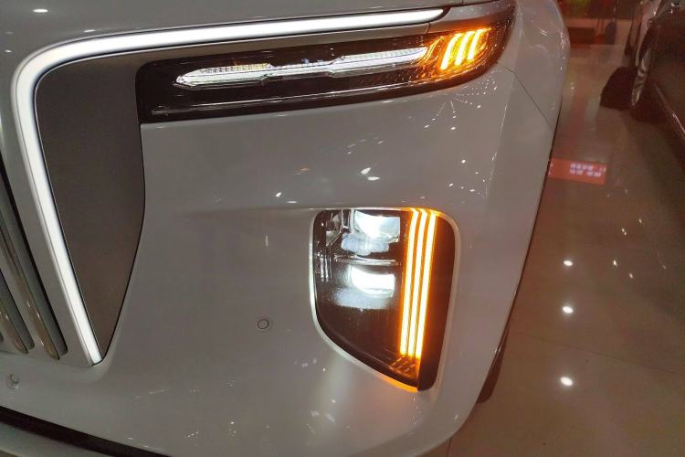 Used Hongqi E-HS9 2021 510 km Range Flagway Edition Six Seats Left Front Headlight
