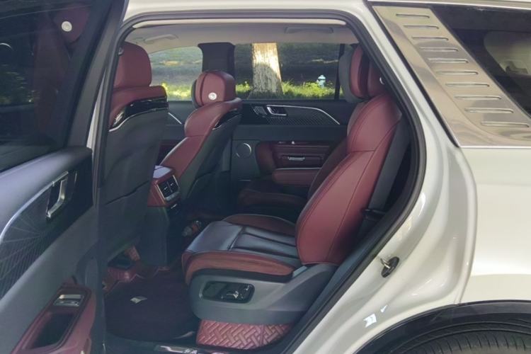 Used Hongqi E-HS9 2021 460 km Range Flagship Edition Six-Seater Left Rear Seat