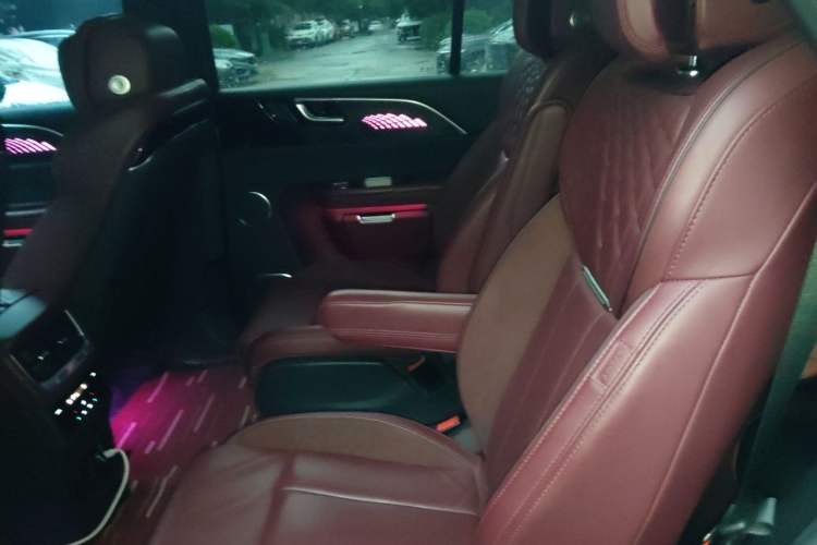 Used Hongqi E-HS9 2021 460 km Range Flagship Edition Six-Seater Left Rear Seat