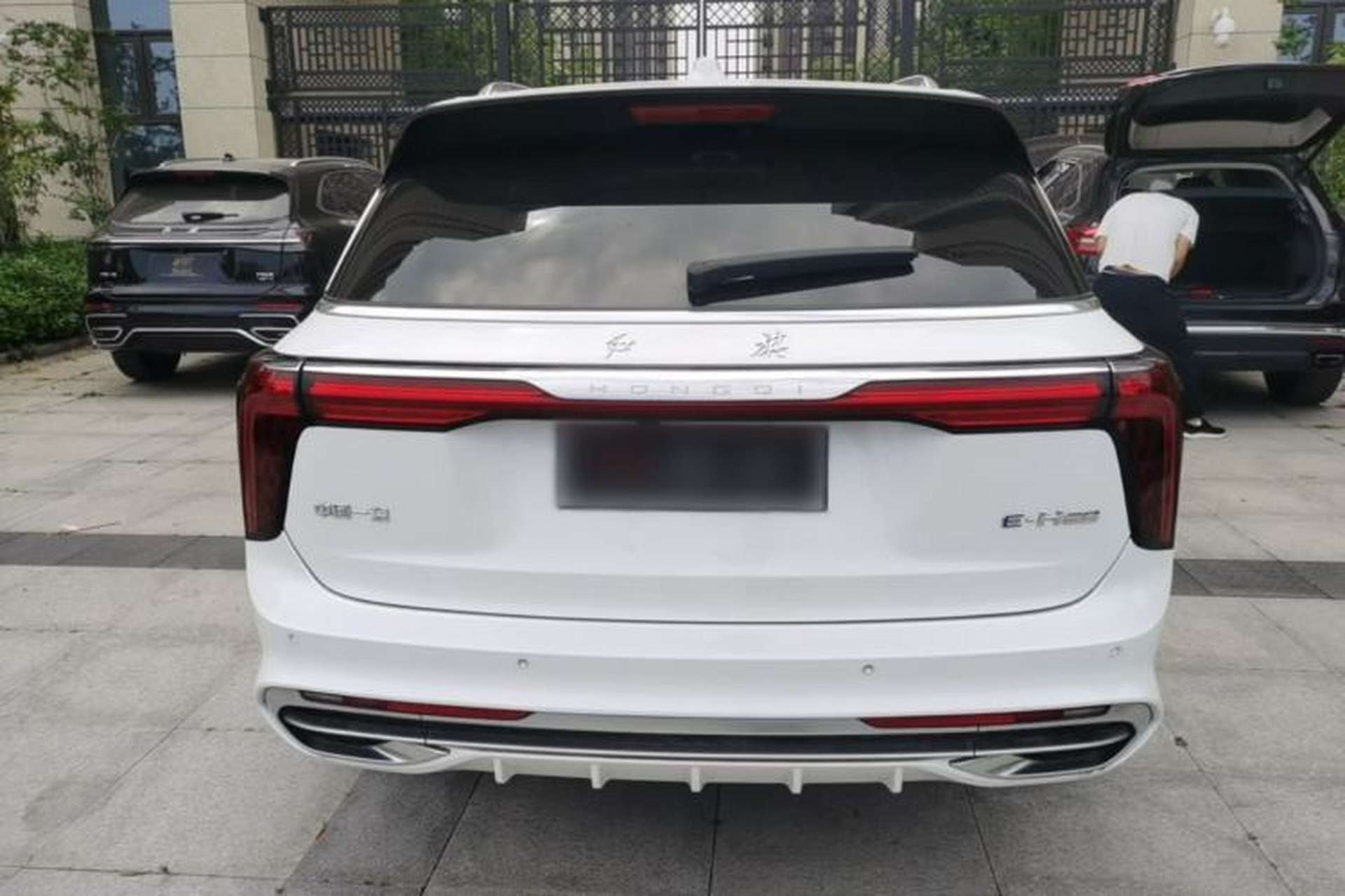 Used Hongqi E-HS9 2021 460 km Range Flagship Edition 7-Seater Rear